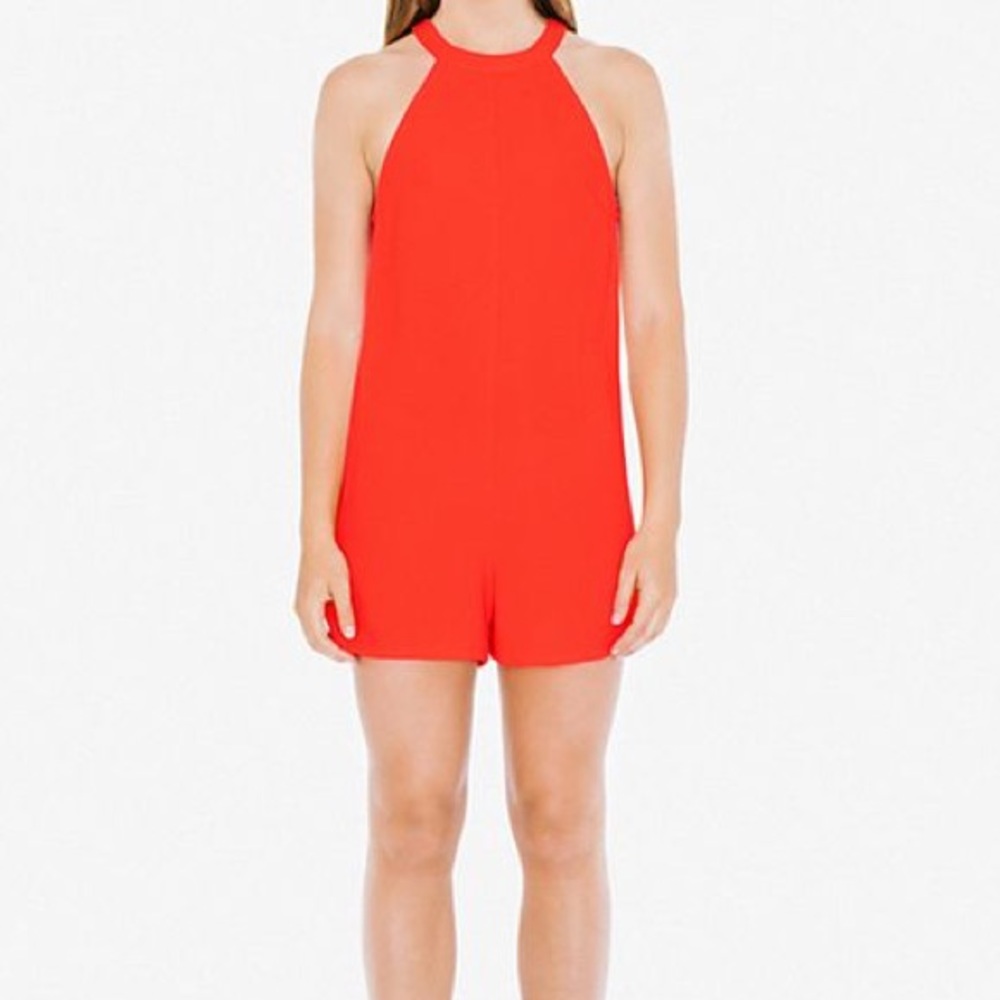 High-neck Romper