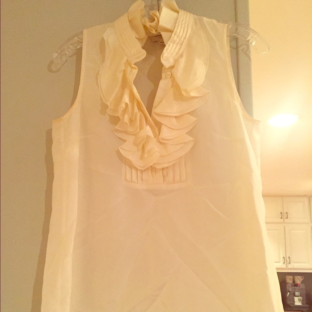 J.Crew top - ivory