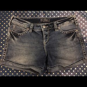 Silver, Mackenzie Flap Shorts