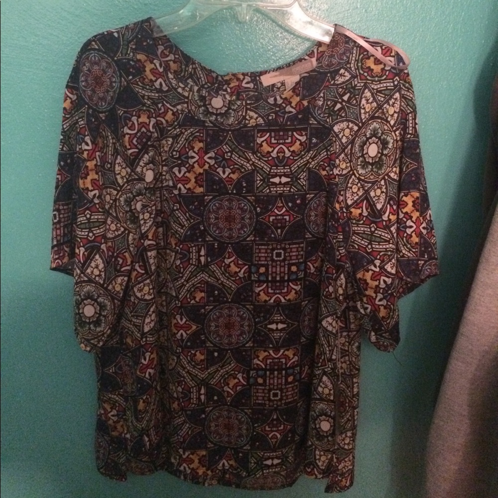 Forever 21 stained glass blouse