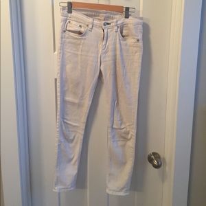 Rag and Bone white jeans