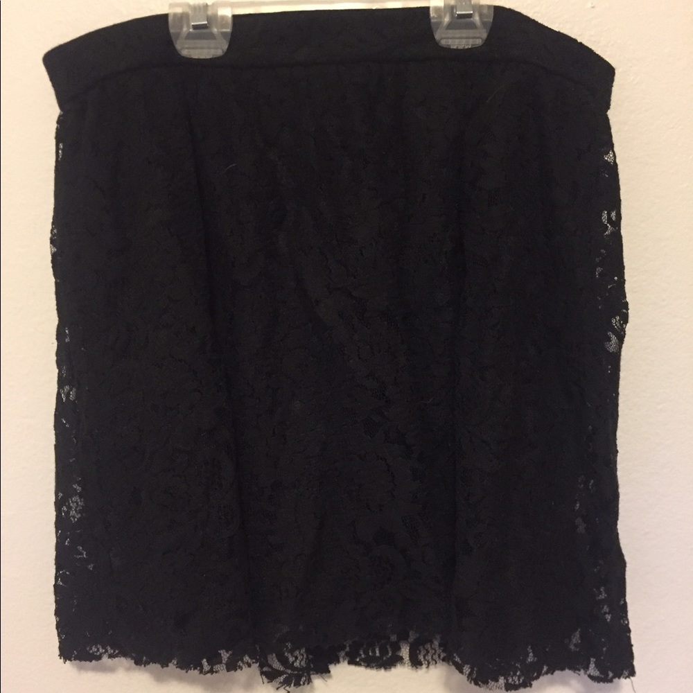 Black Lace Skirt size M/L
