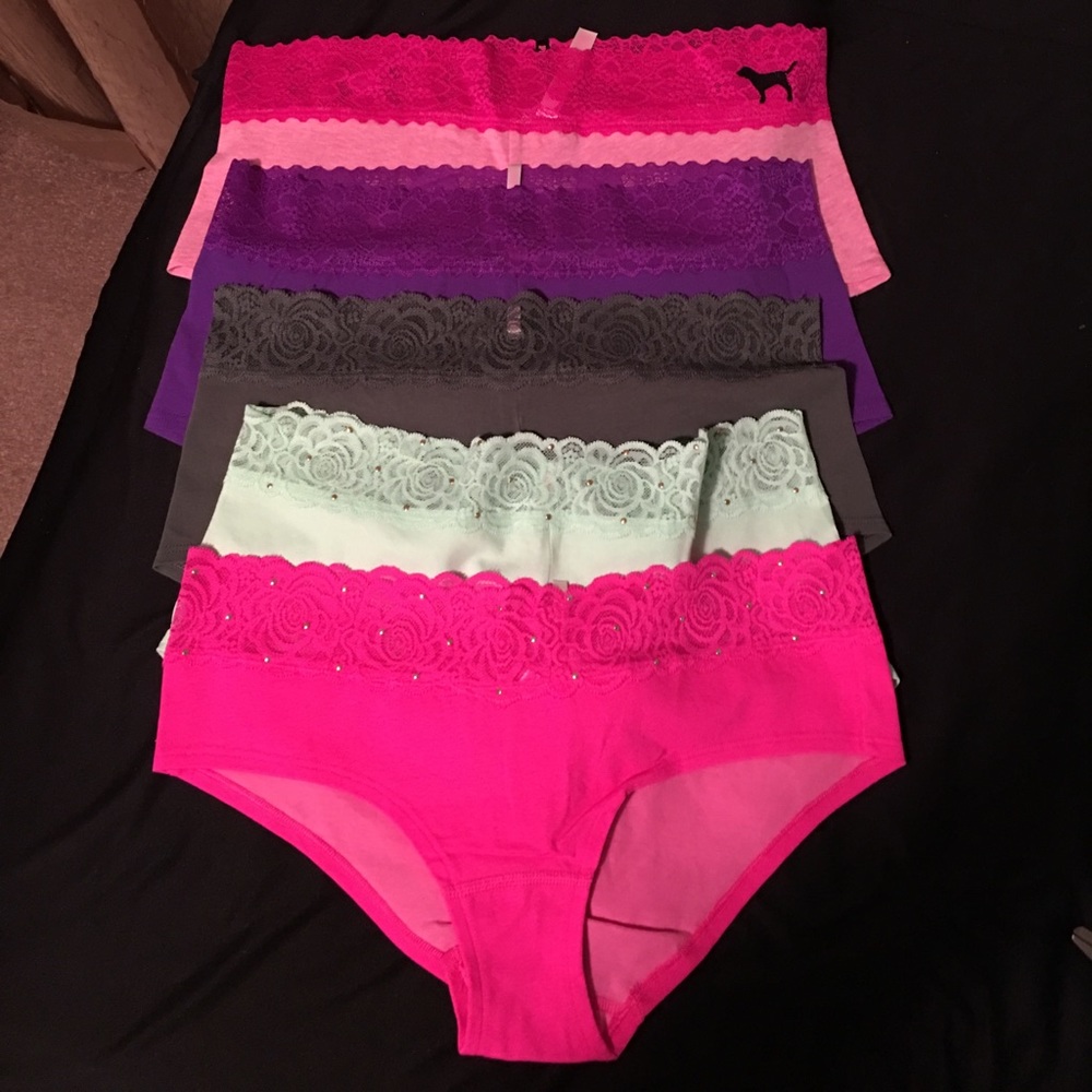 Set of 5 Victoria's Secret Pink Panties