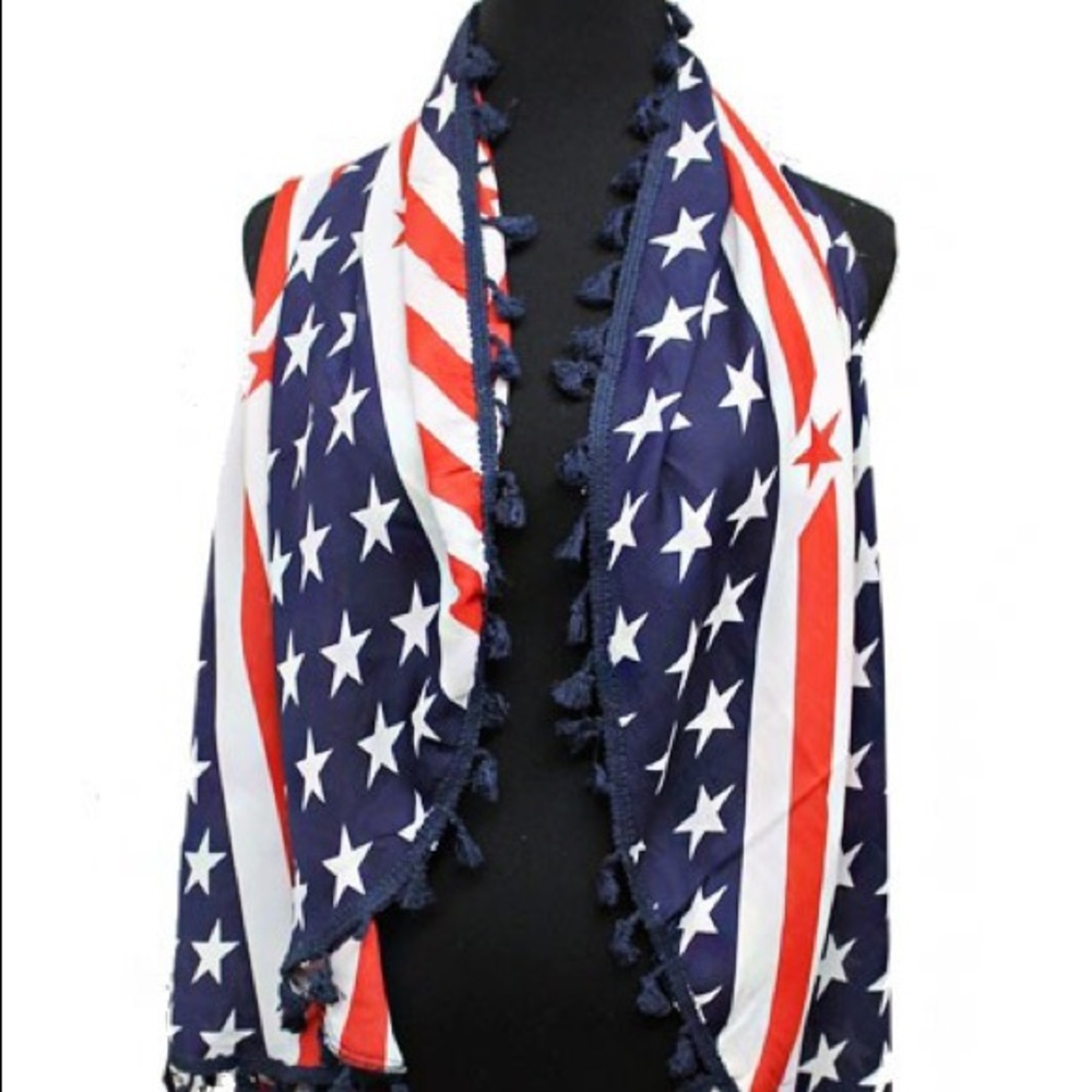 American flag vests