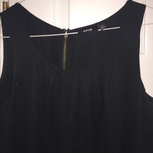 Apt.9 size medium flowy black sleeveless top.