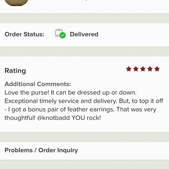 💋Oval Black Clutch by Pink Haley - Picture 6 of 6