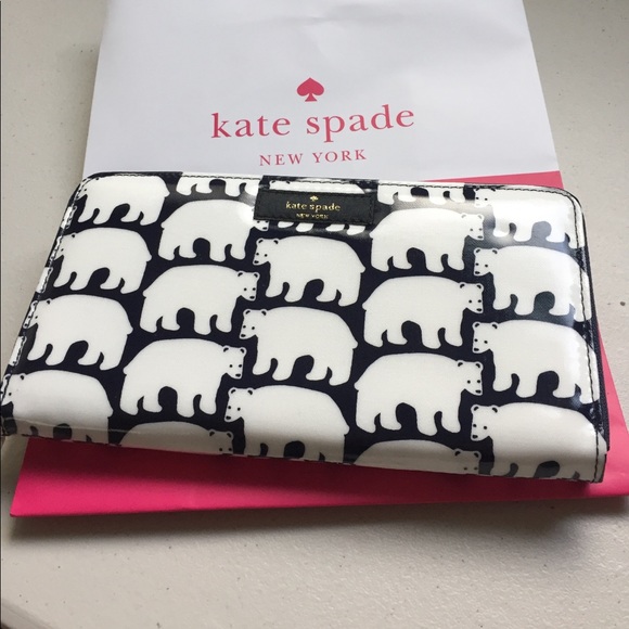 kate spade Handbags - NWT Kate Spade polar bear neda wallet