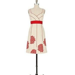 Anthropologie Coral Way dress
