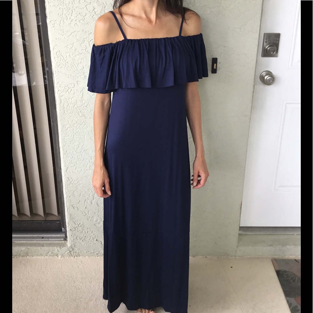 π Was $43 Medium Only Ruffled Maxi Dress - Picture 4 of 4