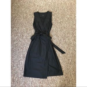 Banana Republic Black true wrap dress
