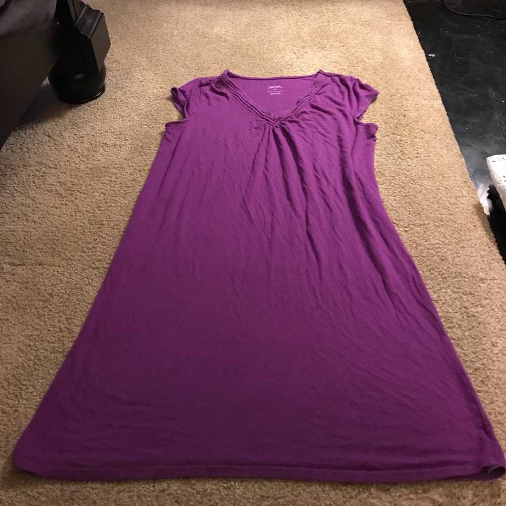 Small Purple T-shirt dress