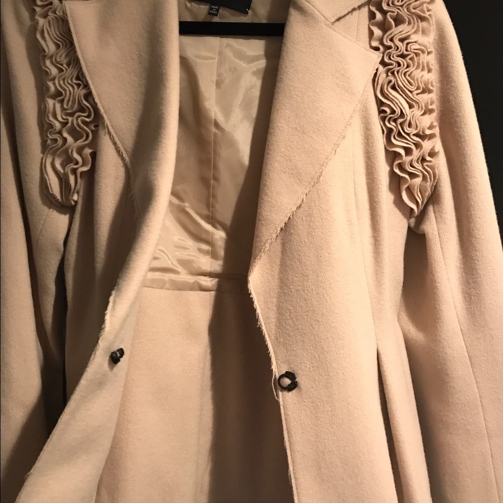 Robert Rodriguez Wool Ruffled Jacket - image 3