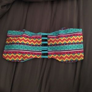 Khongboon swimwear reversible strapless Bikini top