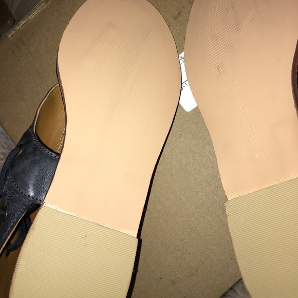 Distressed Boho Boot Sandals - Picture 3 of 4