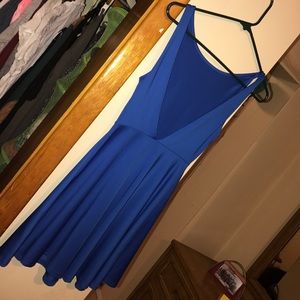 Cute blue mini dress