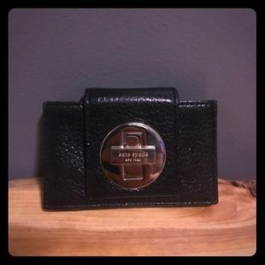 Kate Spade Pebbled Leather Card Wallet