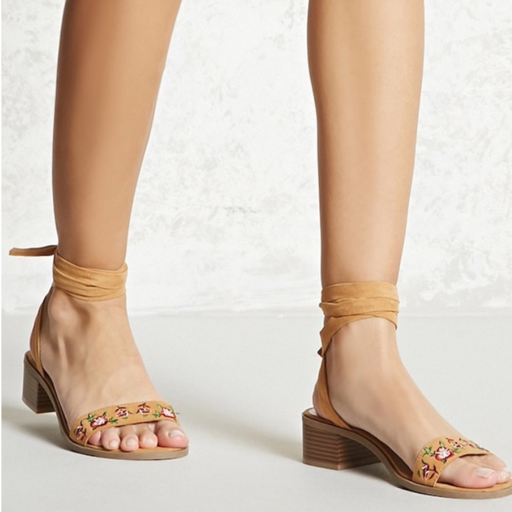 F21 Strappy Sandals