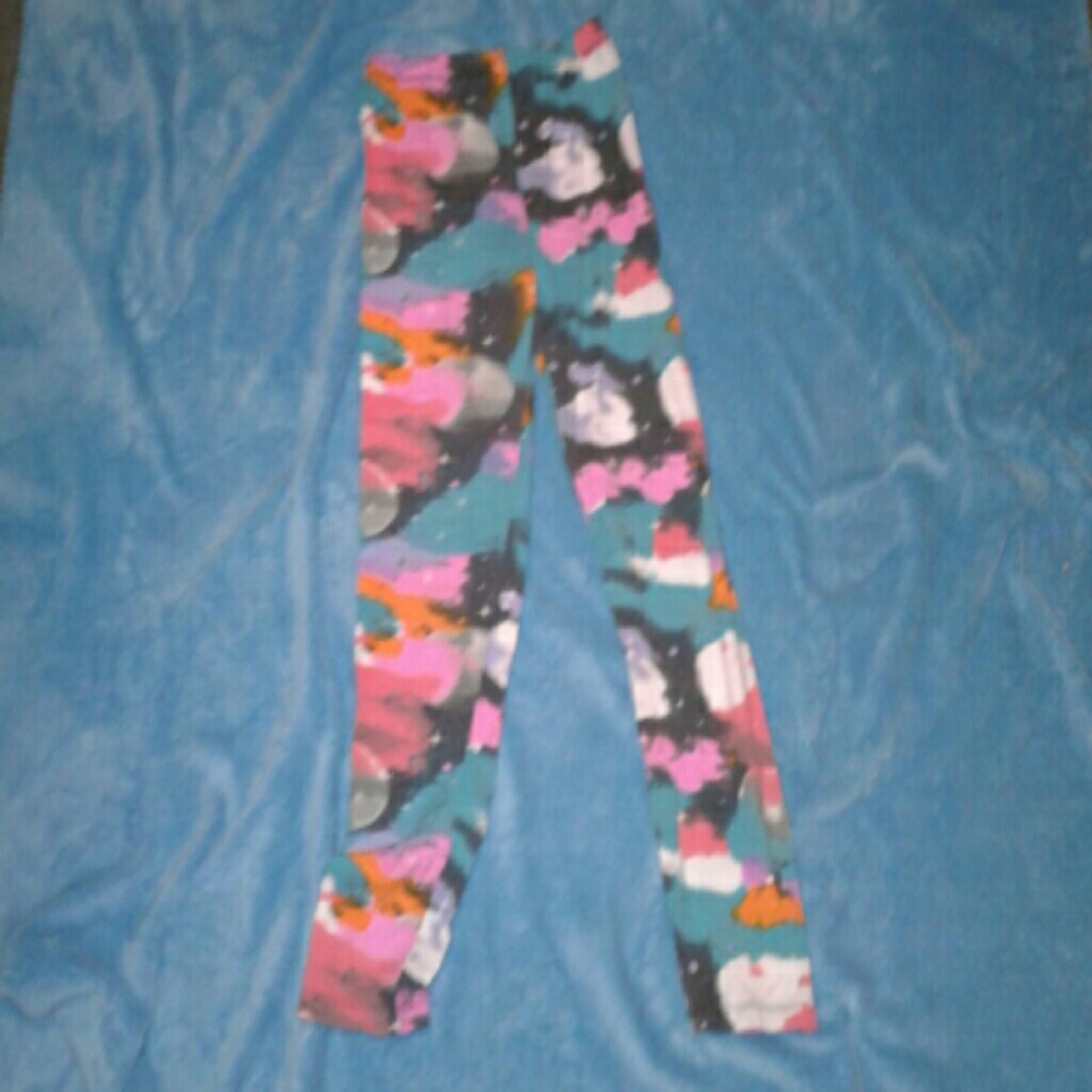 Size 16 galaxy leggings