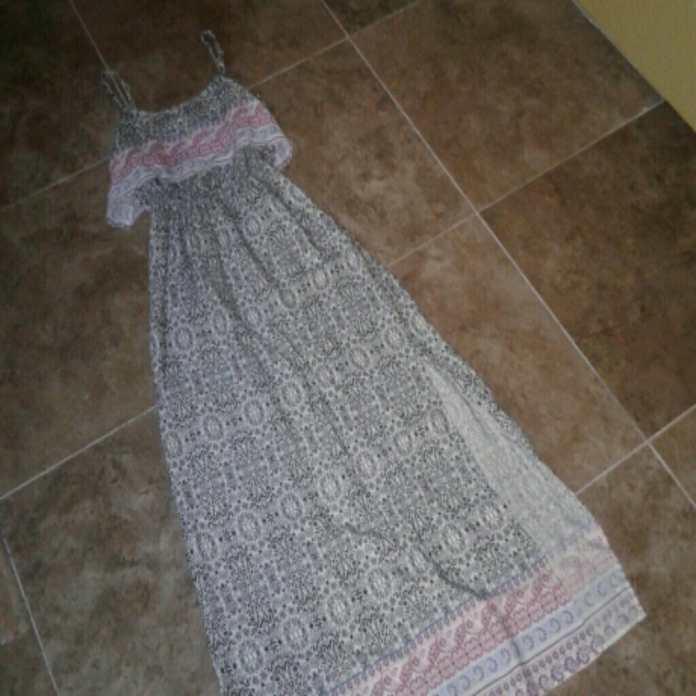 Pink Rose summer  dress