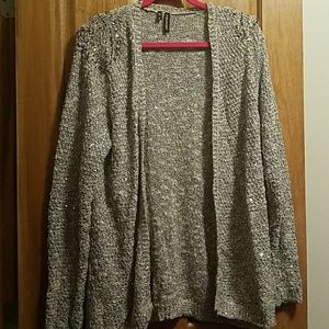 Silver sweater