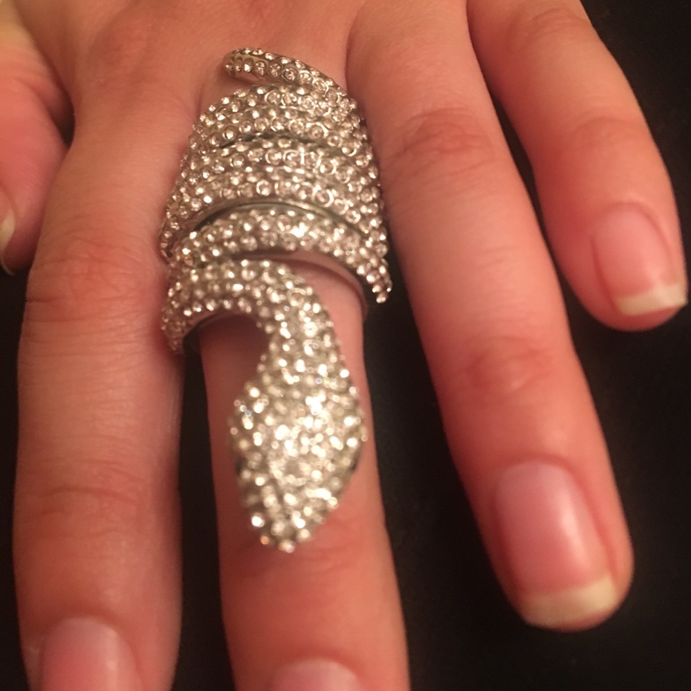 Silver snake ring - Picture 3 of 4