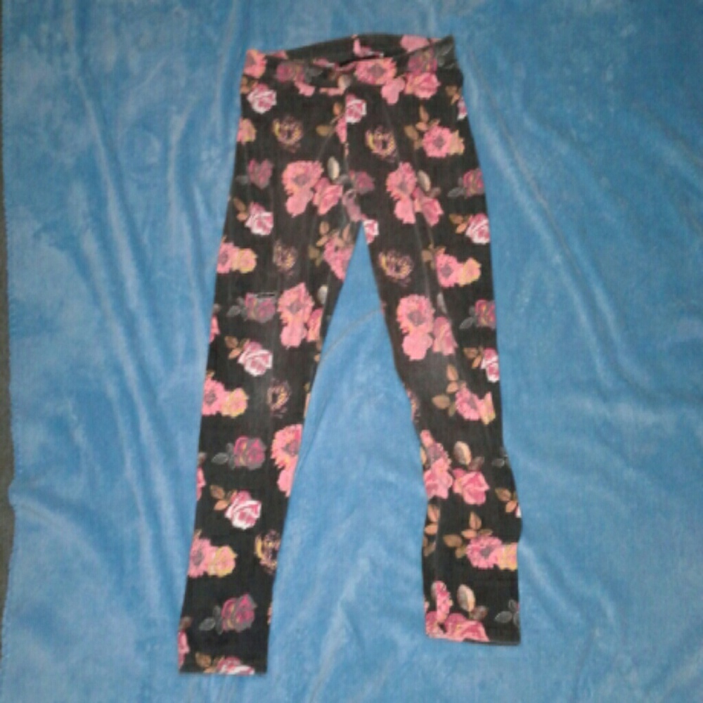 Size L Canyon River Blue Rose leggings