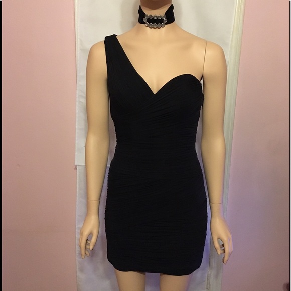 NWT Rouched Dress built in Bustier Gorgeous Fabric - Picture 2 of 3