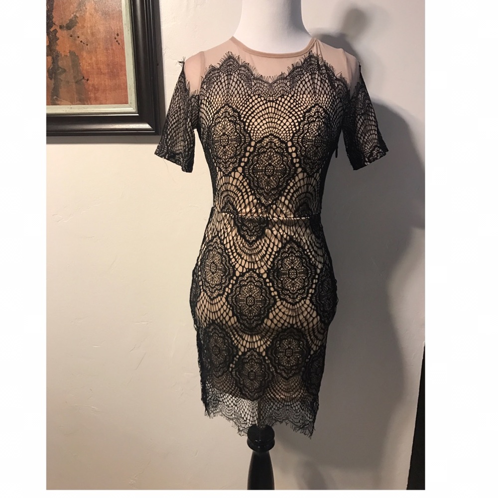 Black lace dress❤
