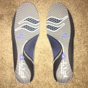 PRELOVED: SOFSOLE LOW ARCH INSOLE sz 8