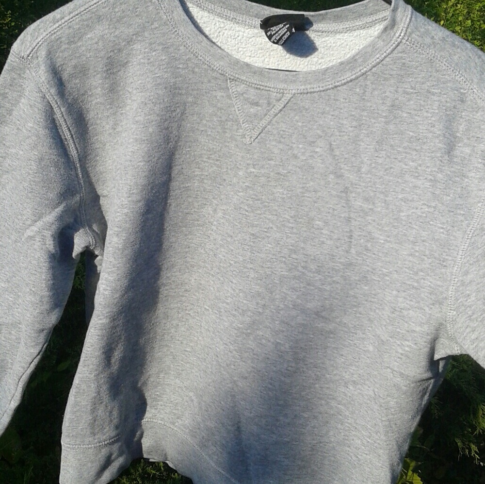 Gray Crewneck Sweatshirt