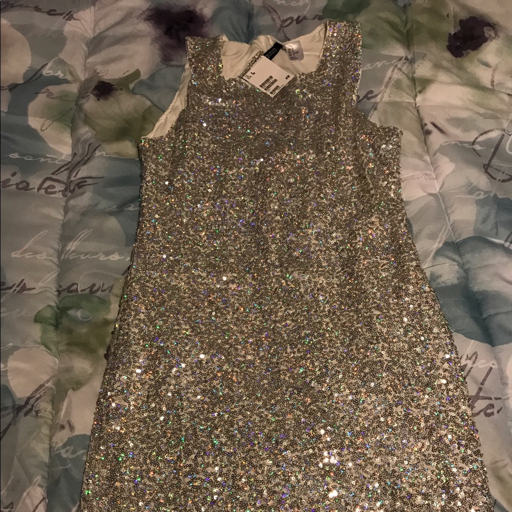 Silver dress