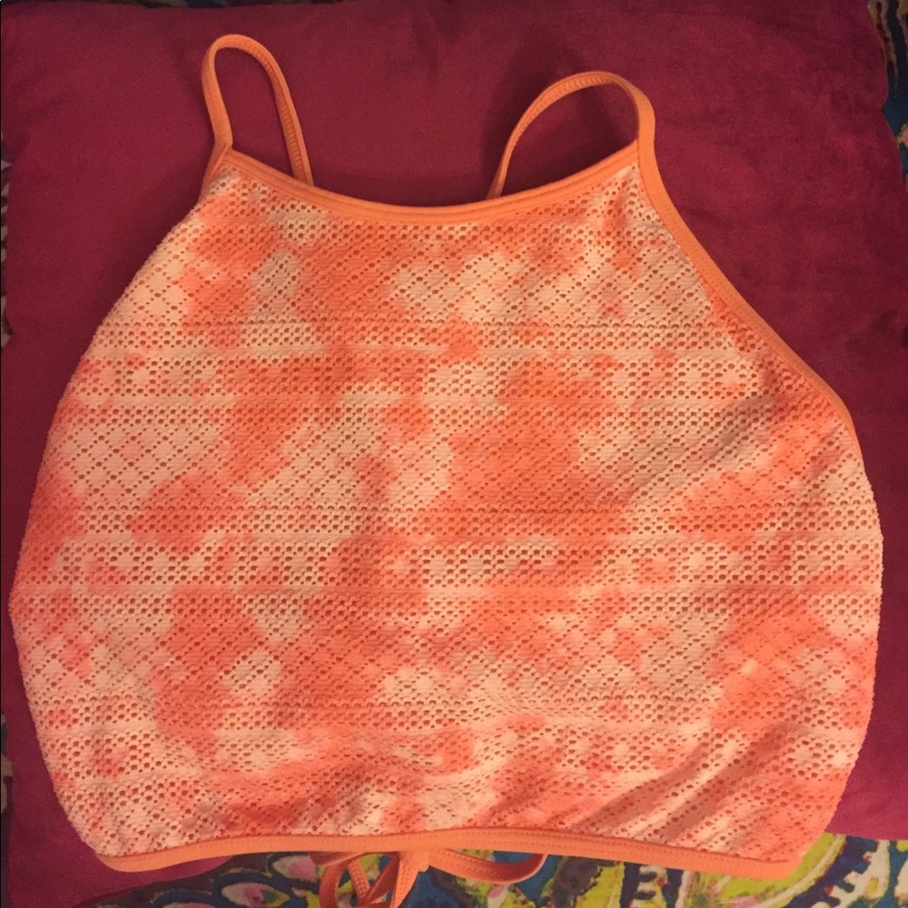 NWT aerie halter bikini top