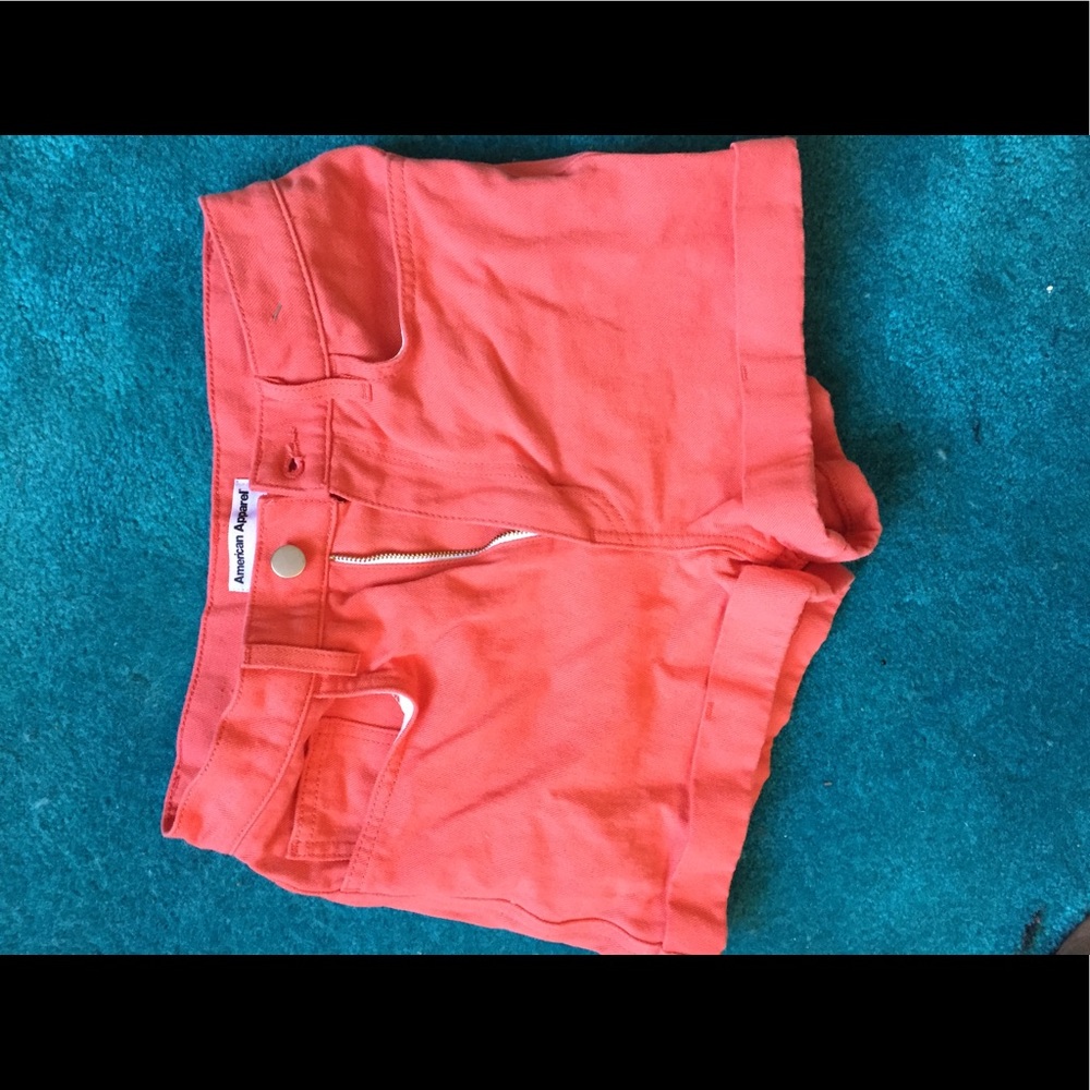 American Apparel high Waisted Shorts