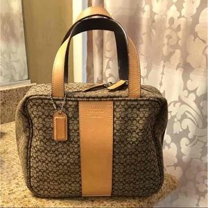 Coach Signature Travel Cosmetic Tote