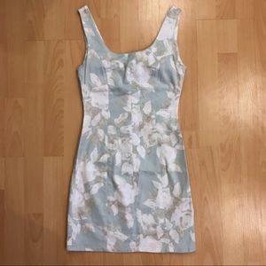H&M Pale Blue Floral Dress