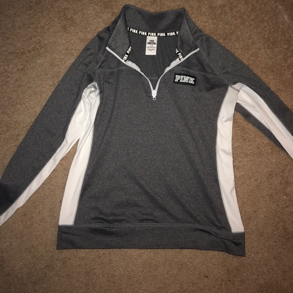 Victoria's Secret PINK half zip track jacket