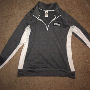 Victoria's Secret PINK half zip track jacket