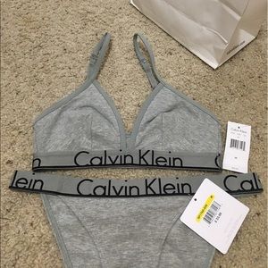 Calvin Klein bra & underwear set