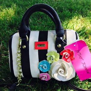 Betsey Johnson mini cross body bag