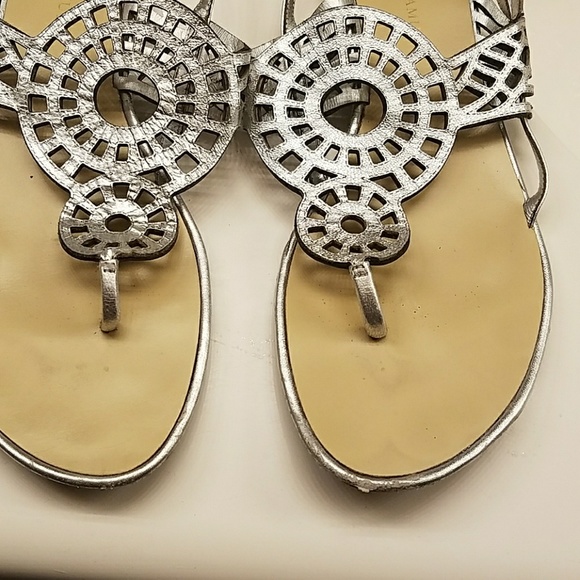 Vince Camuto silver sandles - Picture 4 of 8