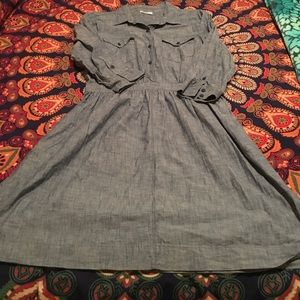 Gap denim shirt dress