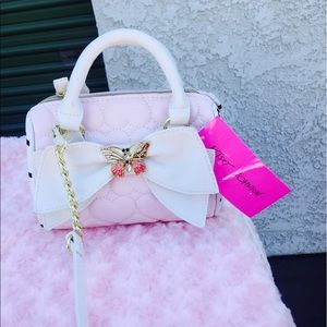 Betsey Johnson mini cross body bag