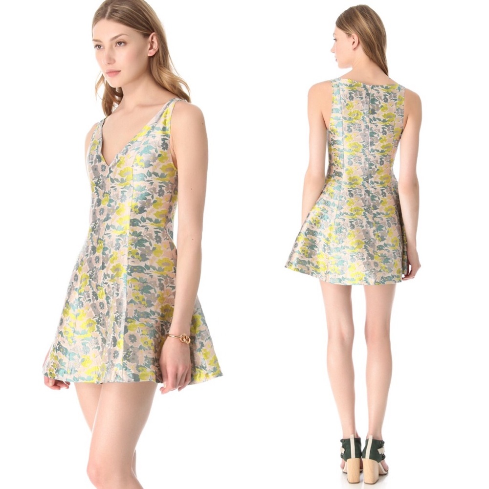 Opening Ceremony Plunge Jacquard Dress - Picture 8 of 8