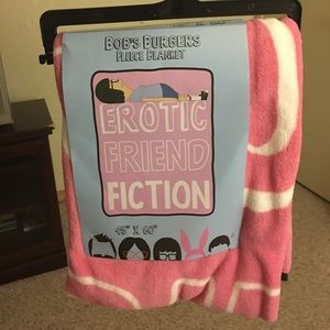 Bob's Burgers "Erotic Friend Fiction" Blanket