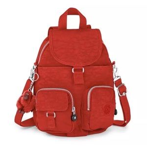 Kipling Backpack FIREFLY Unisex Red Rust
