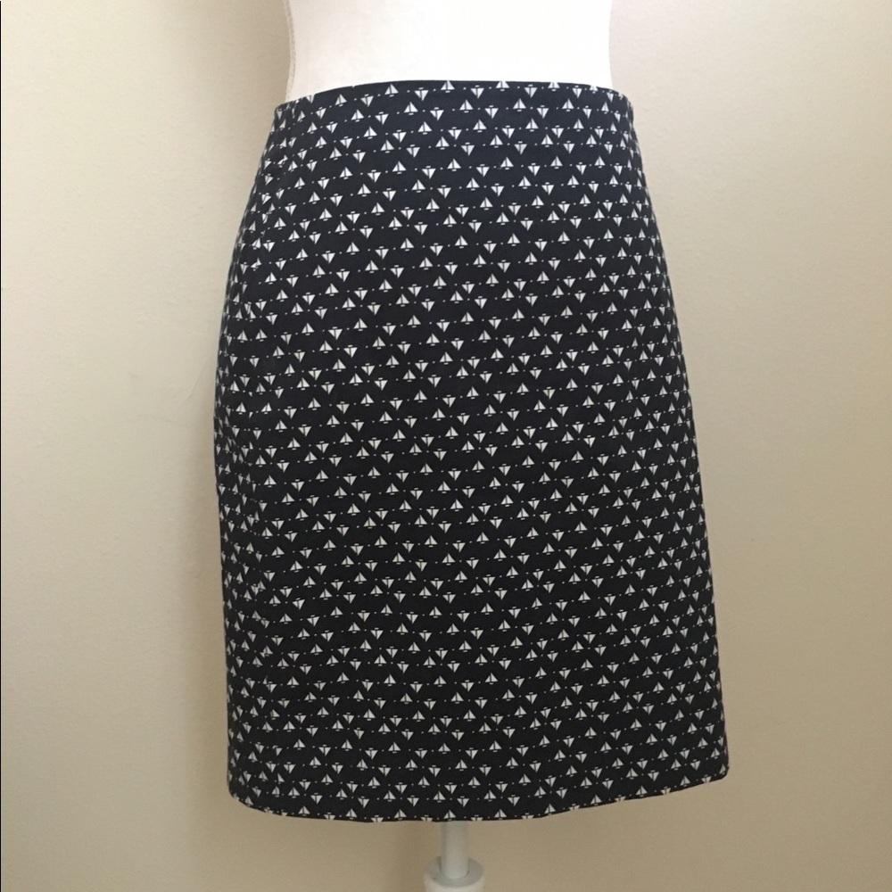 Ann Taylor sailor pencil skirt