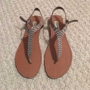 Jeweled Steve Madden Sandals