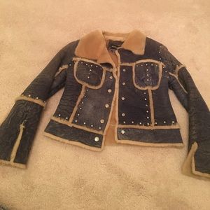 Never worn, Baby phat genuine leather