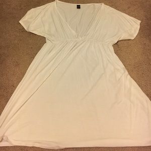 White Swim Cover Up