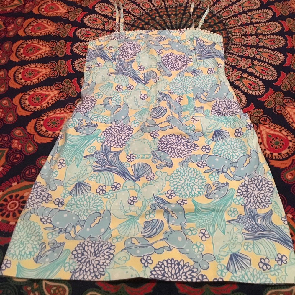 VINTAGE strappy Lilly Pulitzer sundress